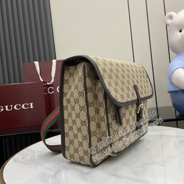 Gucci專櫃古馳2025早春兒童系列郵差包肩背包 jh2649型號：793823